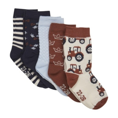 Minymo - Bas 5 paires Tracteur