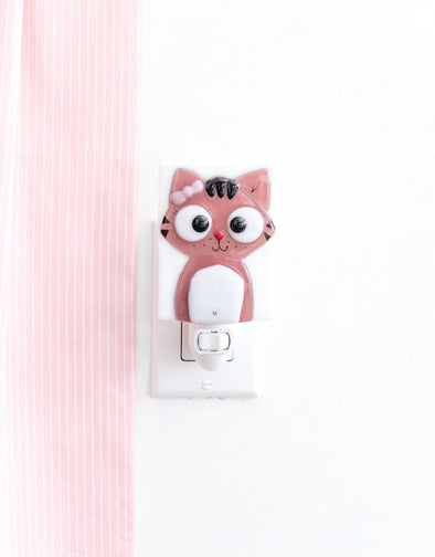 Veille sur toi - Veilleuse - Chat - Charlotte