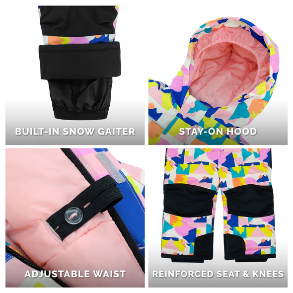 Jan & Jul - Habit de neige imperméable pour enfant | Macarons