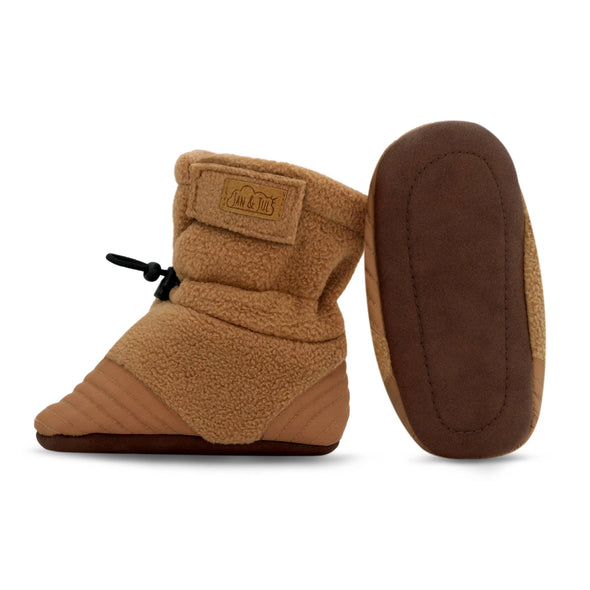 Jan & Jul - Booties Stay Put Cozy - Caramel