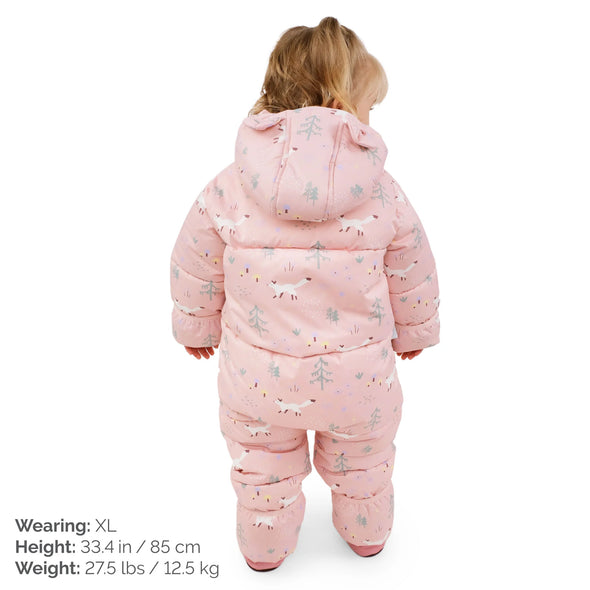 Jan & Jul - Habit de neige pour bébé | Forêt rose