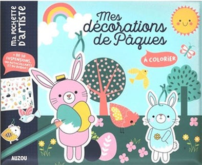 Auzou - Pâques : mes décorations à colorier