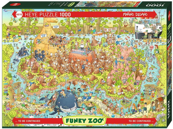 Heye - Puzzle  Funky zoo - Australian habitat