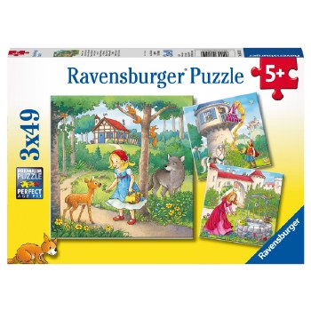 Ravensburger -Petit chaperon rouge 3 x 49 morceaux