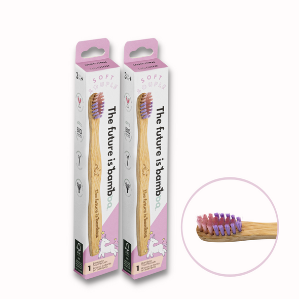 Brosse à dents Licorne Bamboo pour enfants (1)