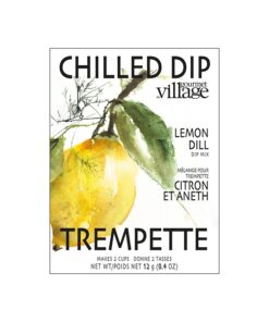 Gourmet village Trempette citron et aneth