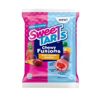 Sweetarts Chewy Fusions – Fruit Punch Medley