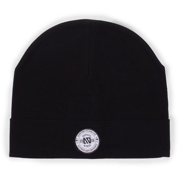 Nano - Tuque en jersey noir