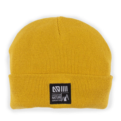 Nano - Tuque en tricot jaune