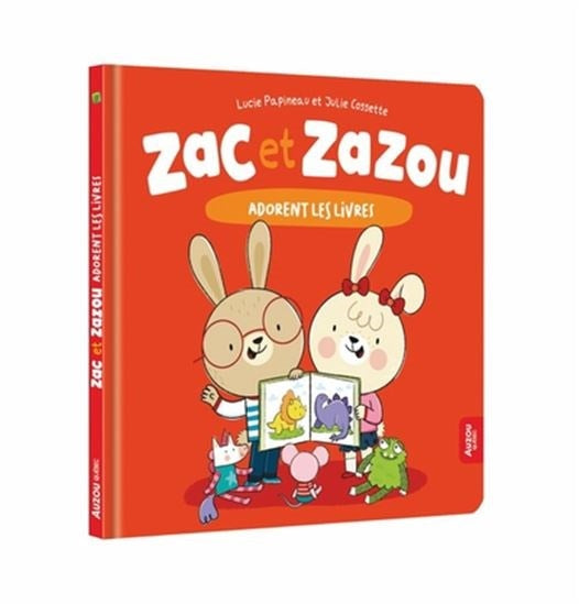 Auzou - Zac et zazou adorent les livres