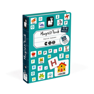 Janod - MAGNÉTI'BOOK ALPHABET ANGLAIS