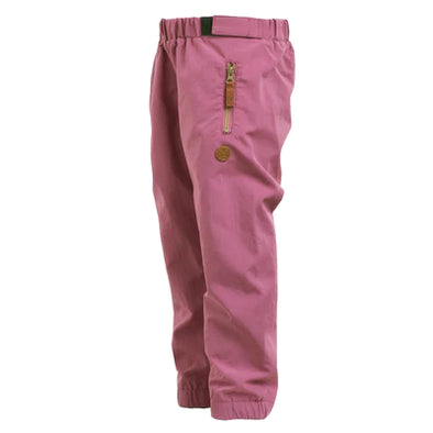 L & P Pantalon d'extérieur mi-saison doublé en coton Vieux rose
